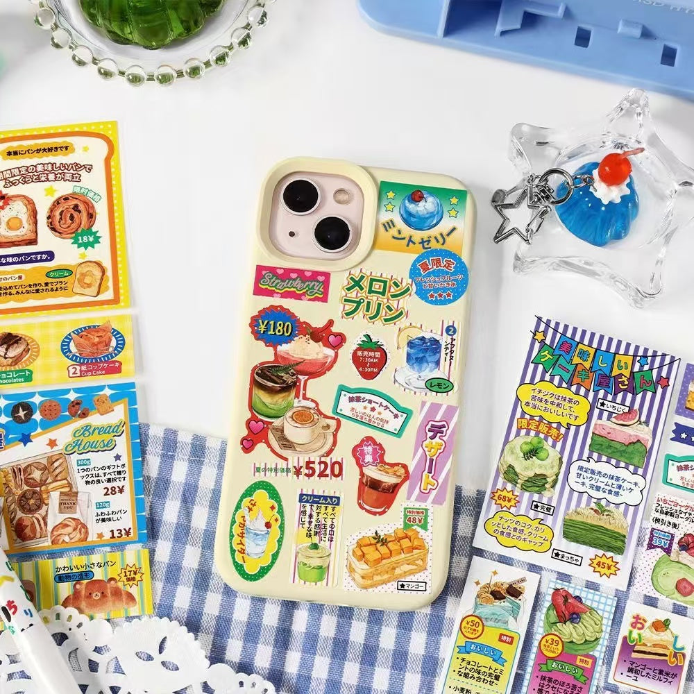 Showa Canteen Series Dessert Stickers