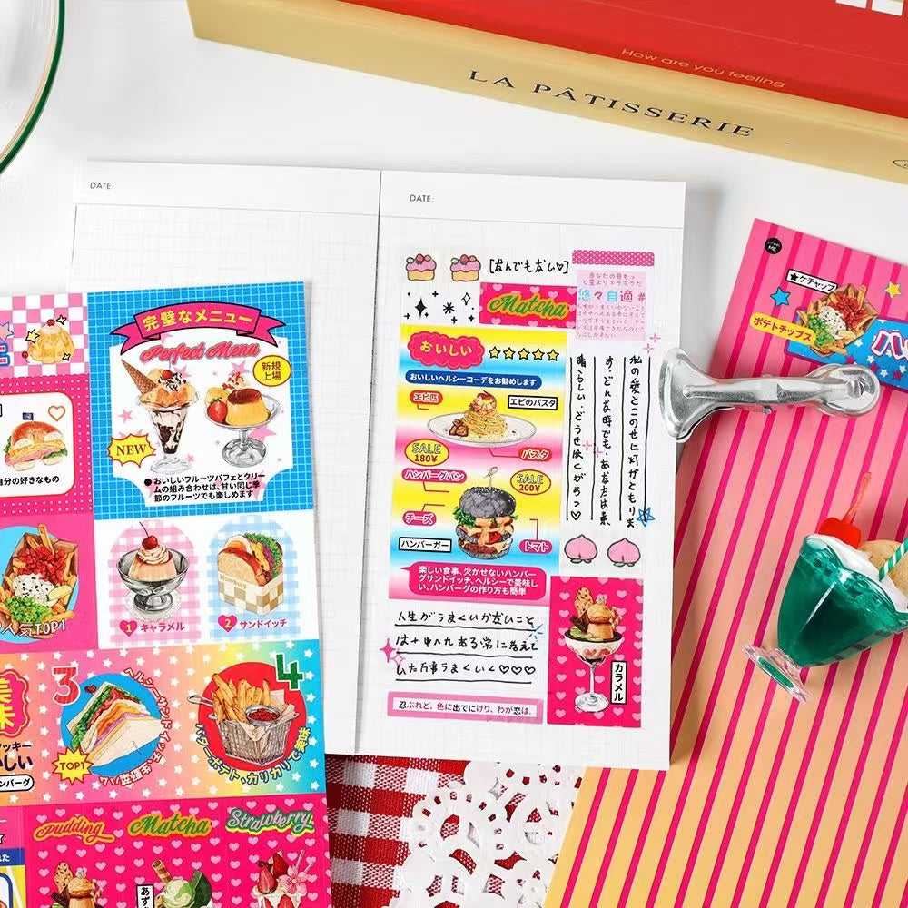 Showa Canteen Series Dessert Stickers