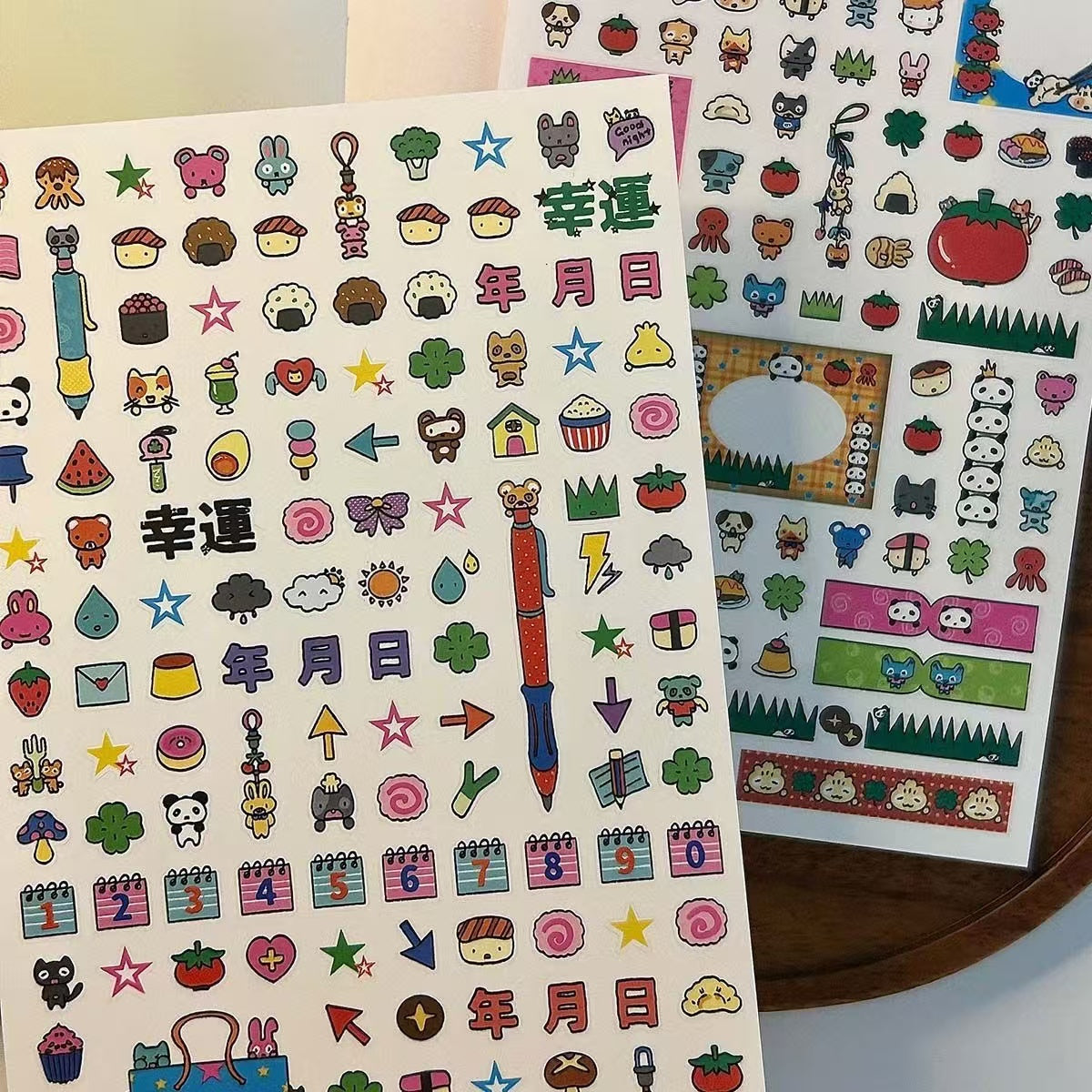 Stamp Deco Elements Hand drawn Stickers
