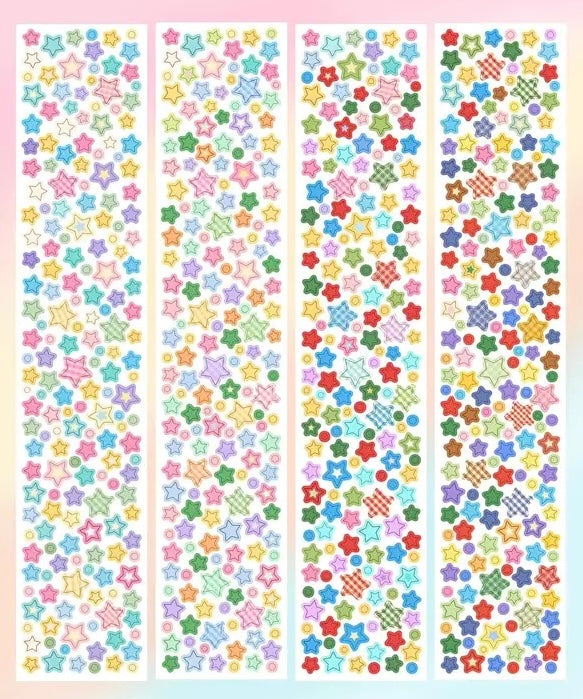 5meter Star Sticker Roll Scrapbook Waterproof Stickers