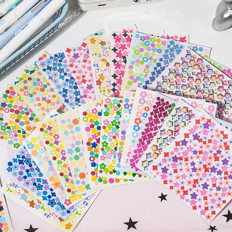 24Pages Star Storm Series Mini Deco Sticker Book