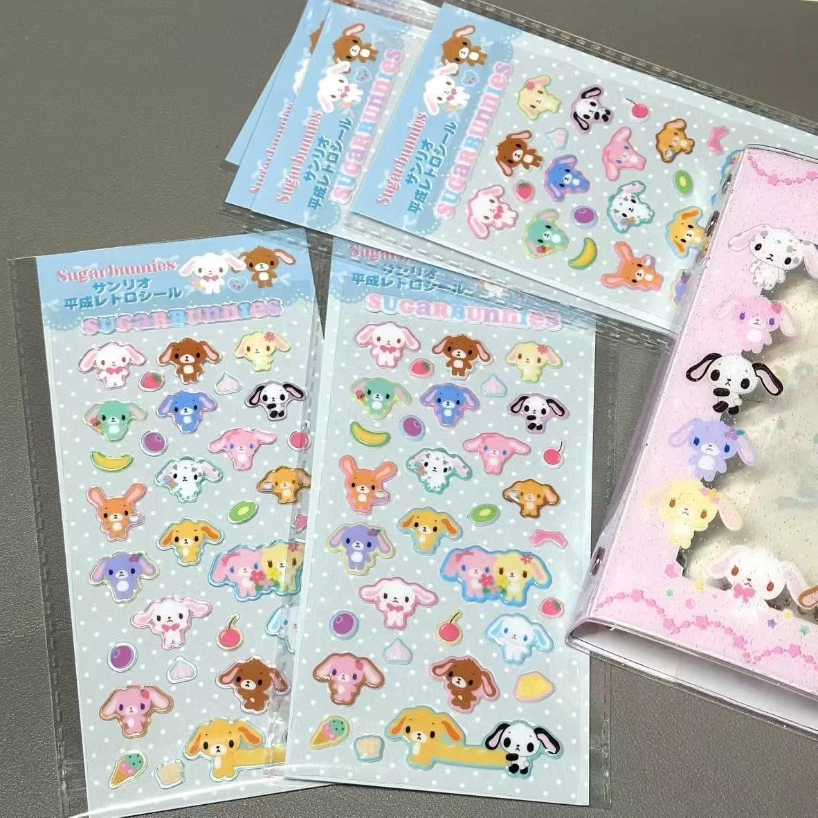 Sugarbunnies Crystal Bubble 3D Stickers