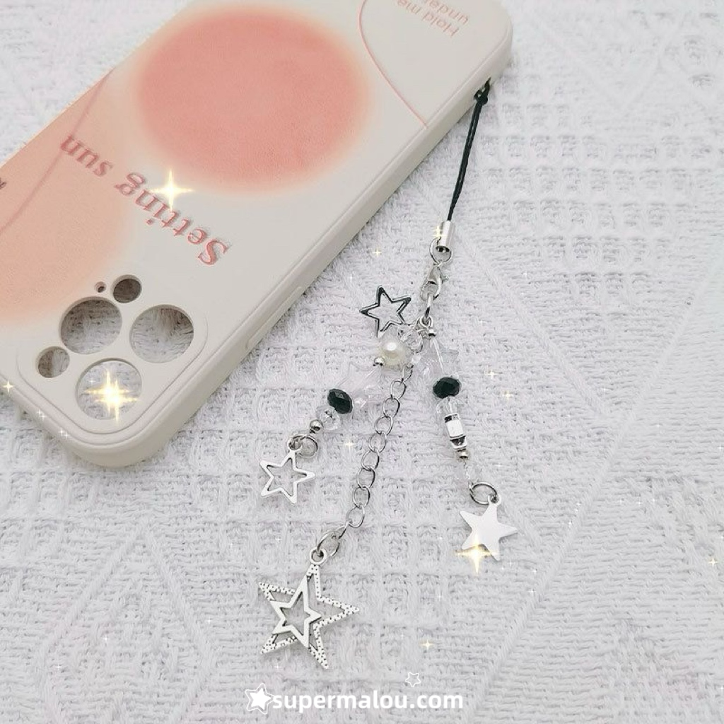 Sweet Cool Spicy Girl Y2K Star Phone Chain Keychain