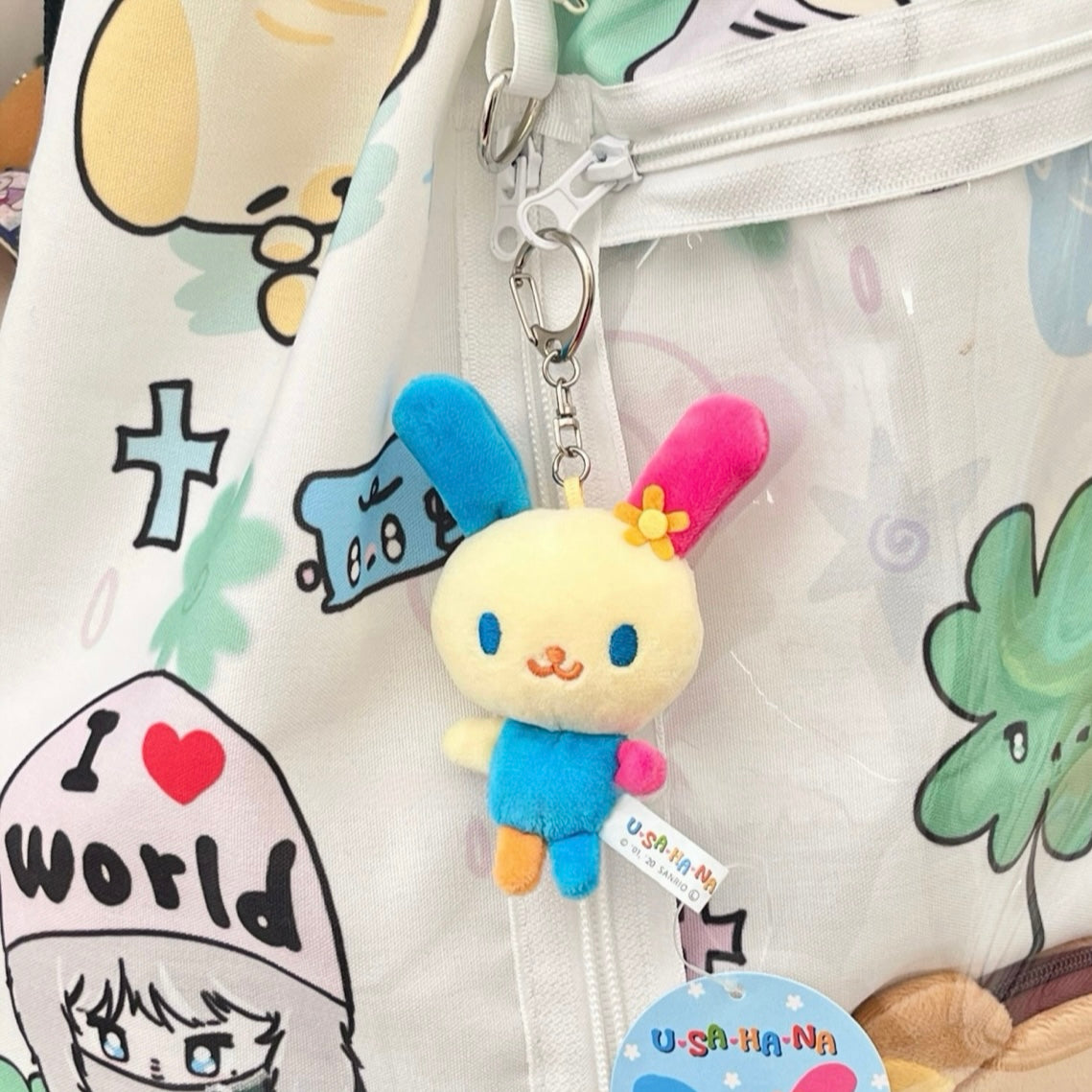 Usahana Plush Pendant Keychain