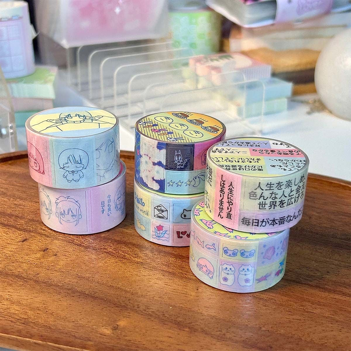 Dream Core Cartoon Avatar Sticker Roll