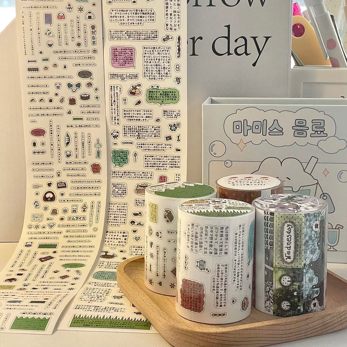 Grapheme Sticker Roll