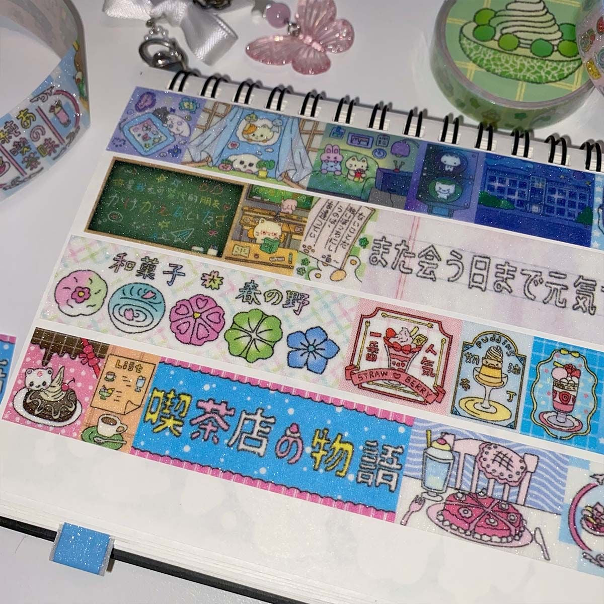 Showa Flash Stickers Roll Set Of 6
