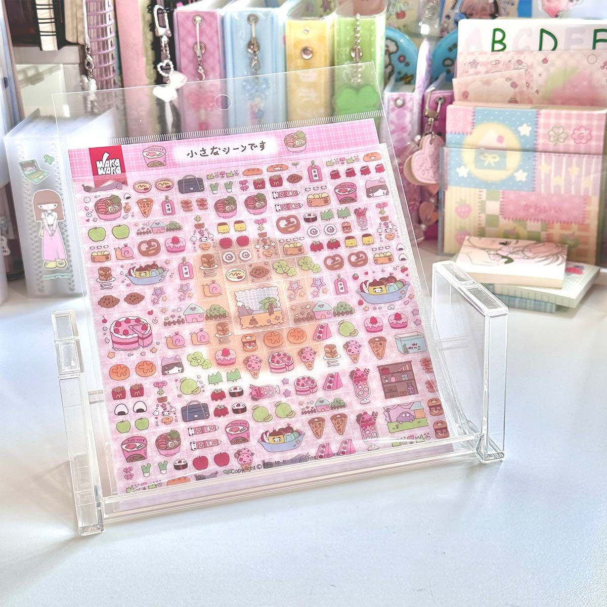 Block PET Sticker Scrapbook Material