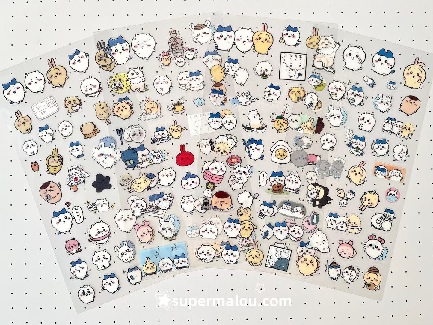 Chiikawa Stickers Set Of 4(Simple Package)