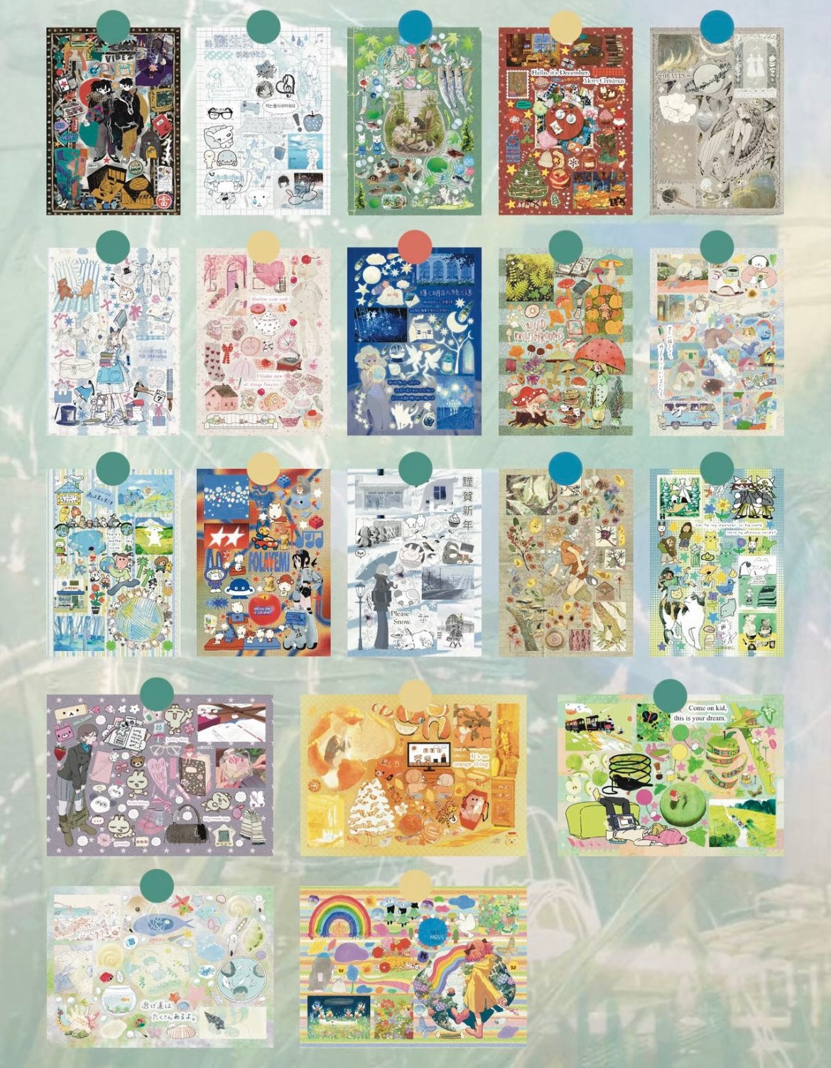 【Limited Edition】35Pages Soul Resonance Sticker Book