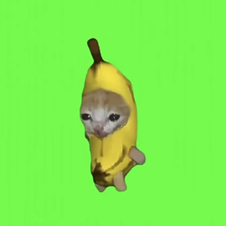 Funny Meme Cat Lenticular Cards Oiiaiiooiiai Cat Screaming Cat Banana Cat Six Abstract Kitten Unwrapped Small Cards Set of 6
