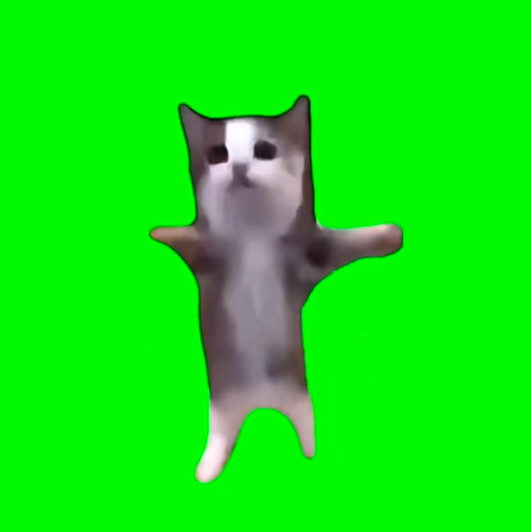 Funny Meme Cat Lenticular Cards Oiiaiiooiiai Cat Screaming Cat Banana Cat Six Abstract Kitten Unwrapped Small Cards Set of 6