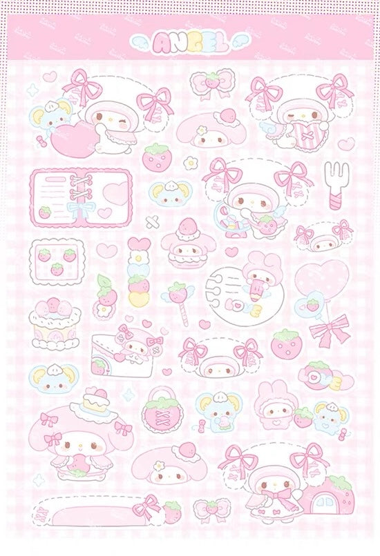My Melody Baby Pink Sticker