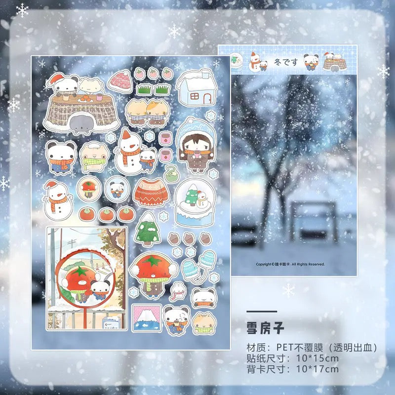 Moe Design Deco Stickers DIY Arts Crafts Album