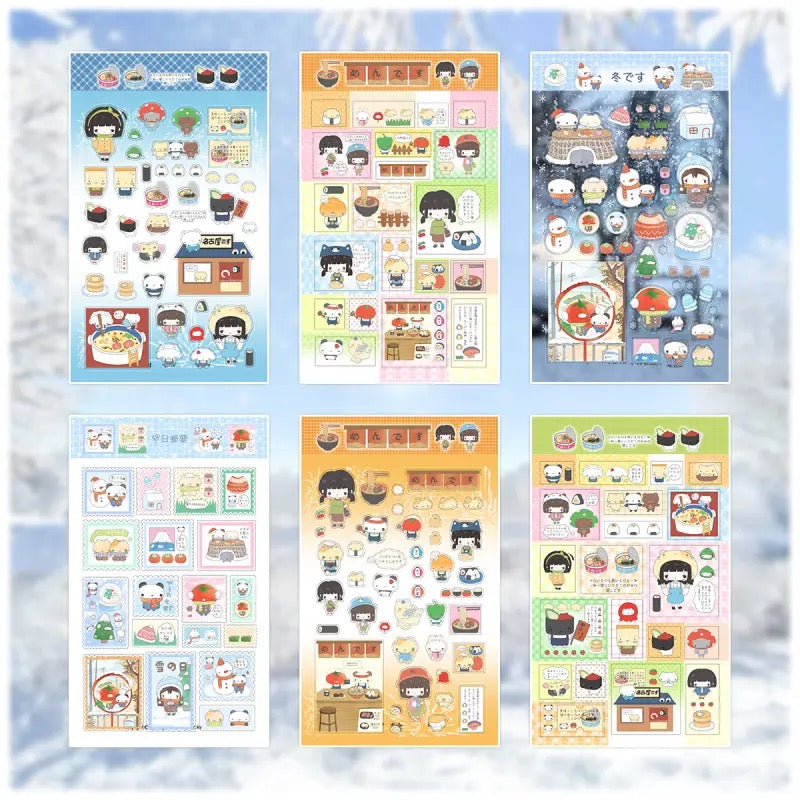 Moe Design Deco Stickers DIY Arts Crafts Album