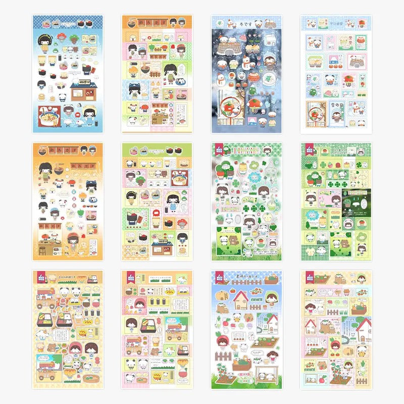 Moe Design Deco Stickers DIY Arts Crafts Album
