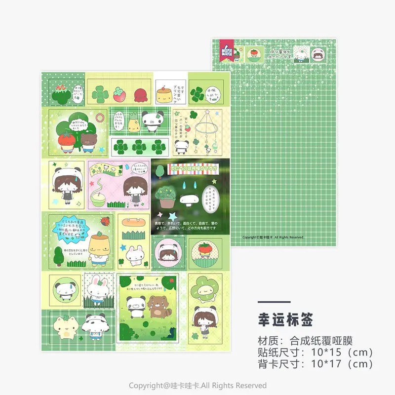 Moe Design Deco Stickers DIY Arts Crafts Album
