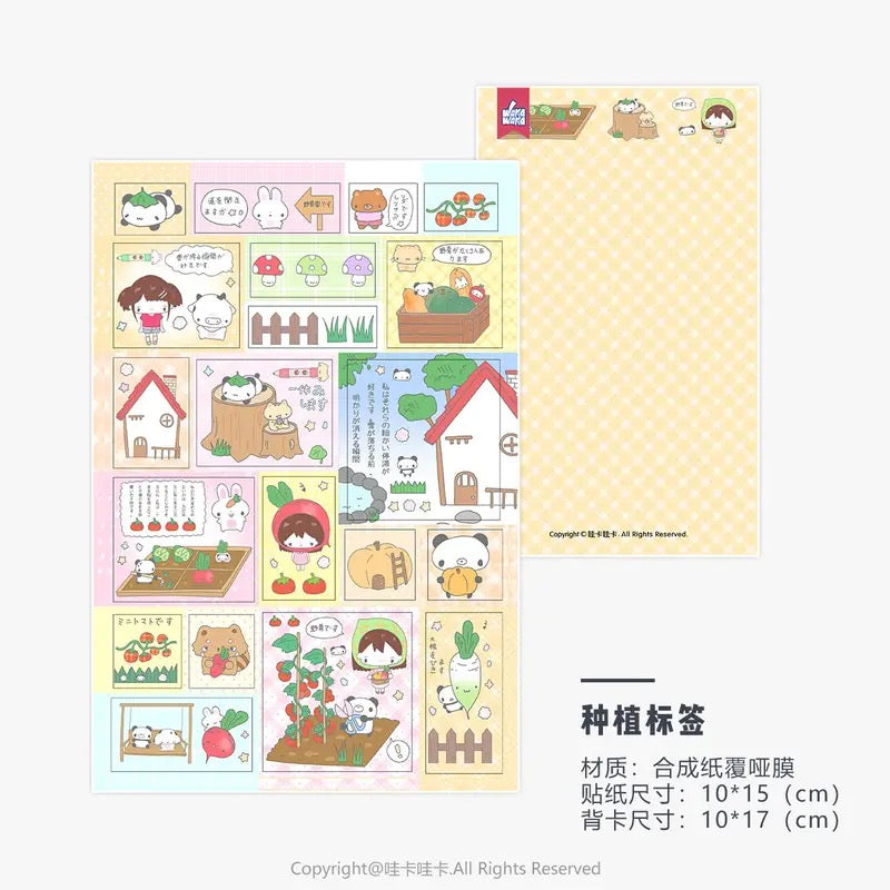 Moe Design Deco Stickers DIY Arts Crafts Album