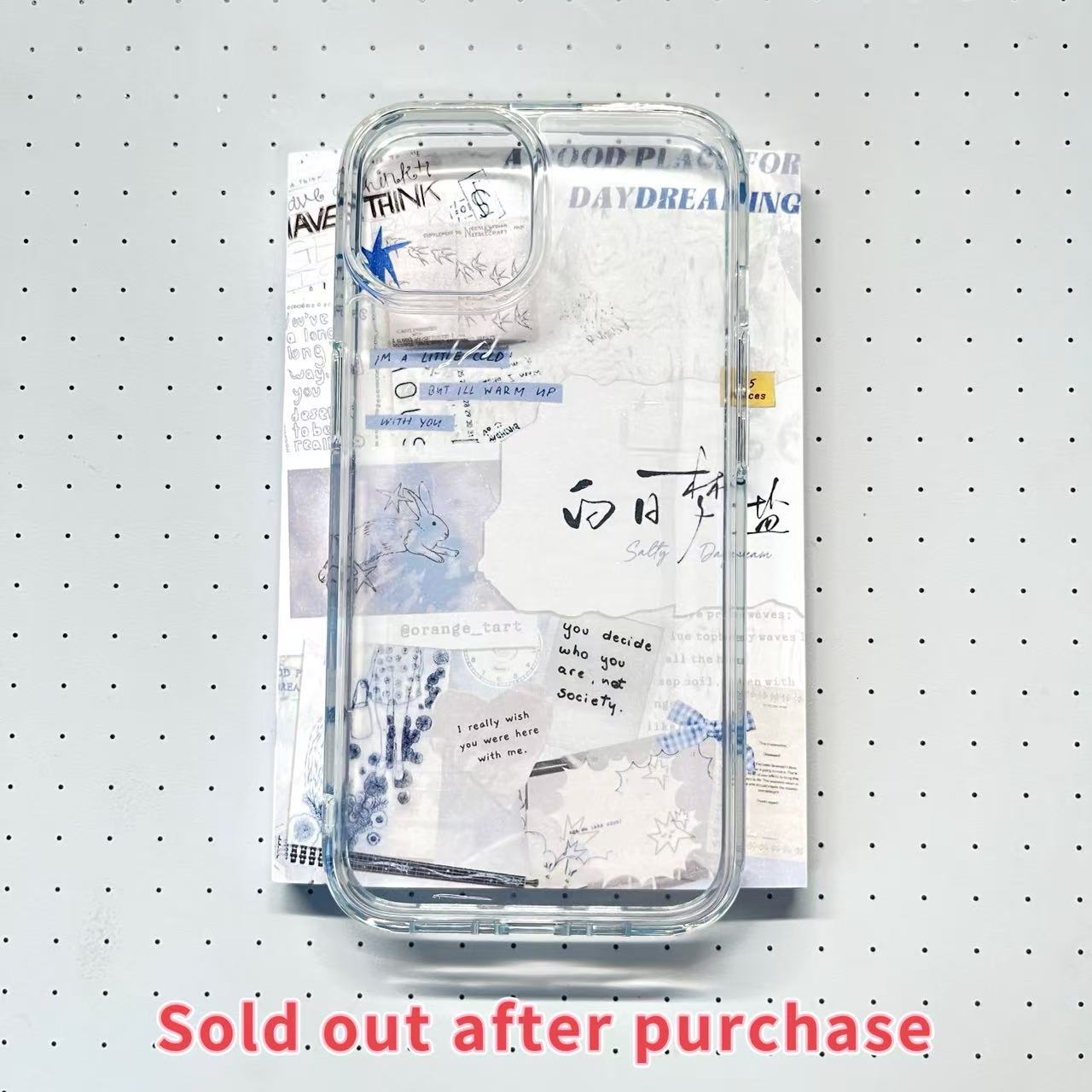 【Limited Edition 5】Salty Daydream Sticker Book Handmade Sticker Phone Case