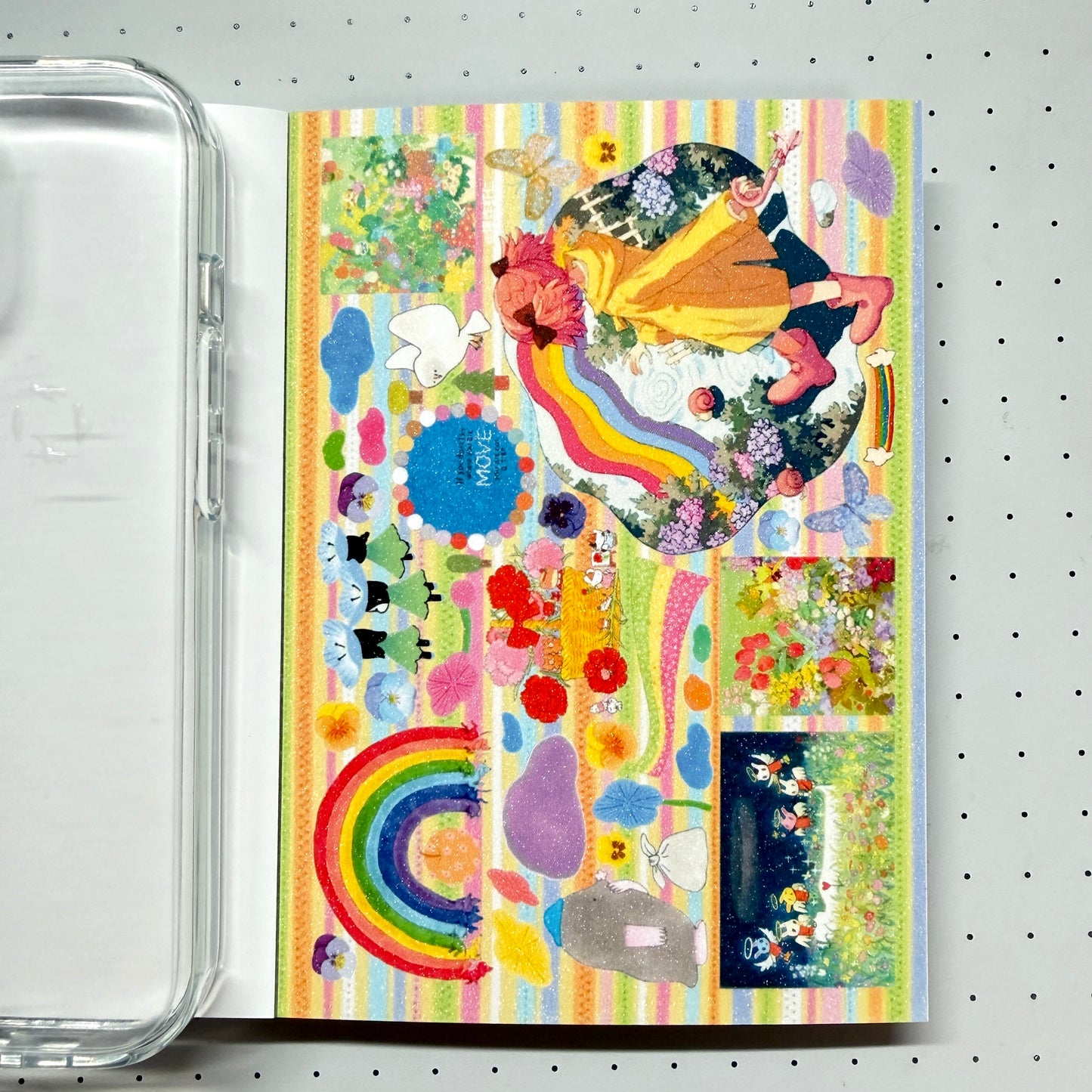 【Limited Edition 13】Soul Resonance Sticker Book Handmade Sticker Phone Case