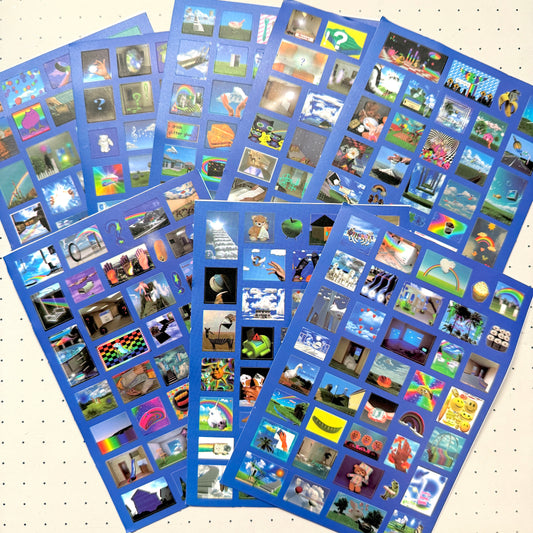 8 Sheets The Archives Of Imagination ‌Sticker