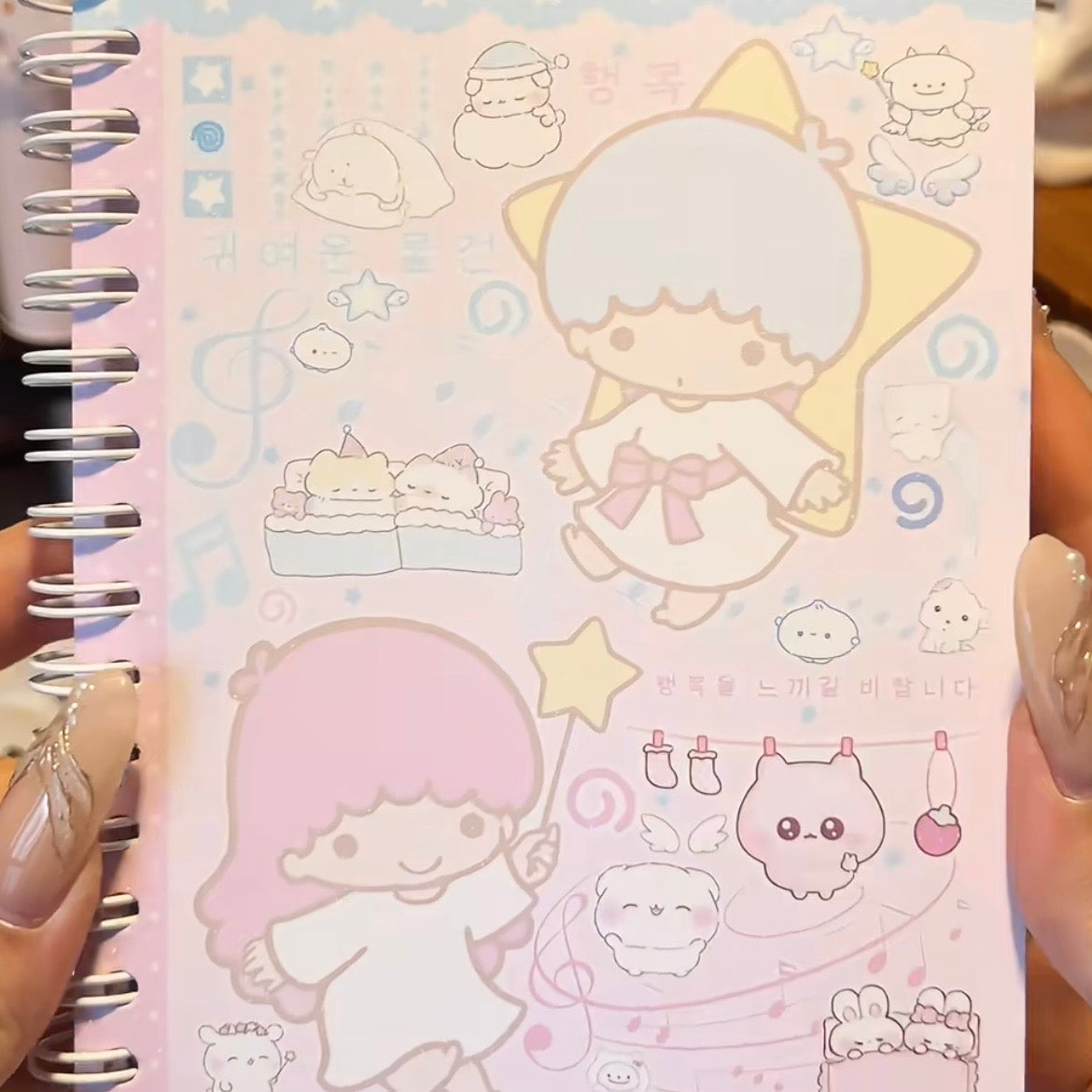 【Limited Edition】35Pages Retro Japanese/Korean Sticker Book