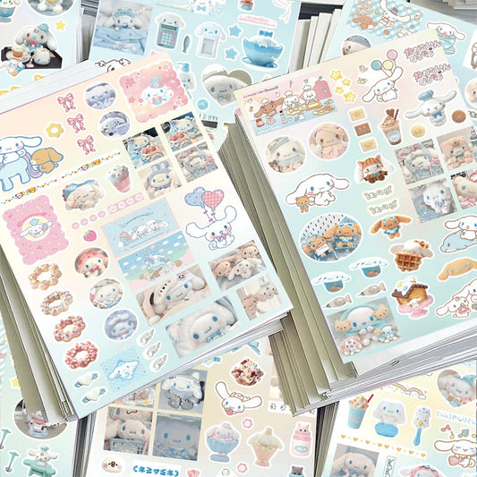8 Sheets Cinnamoroll Stickers B