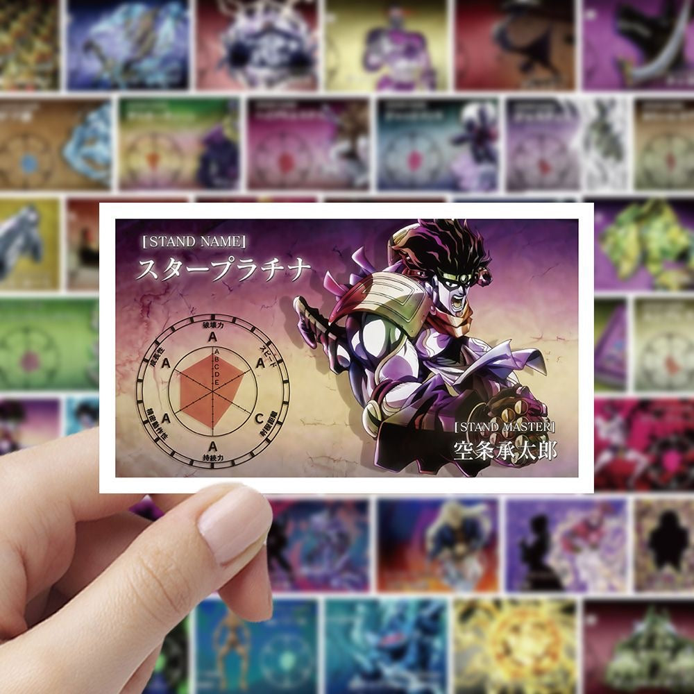 96Pcs JoJo's Bizarre Adventure Stand Stickers