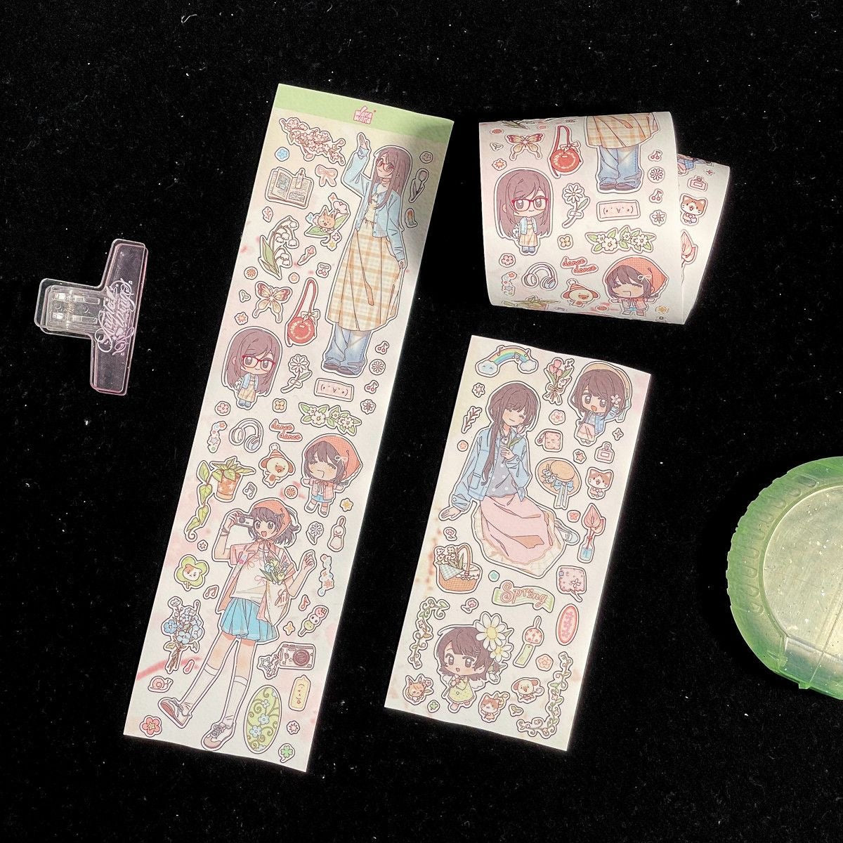 13.78inches K-ON! Sticker Roll