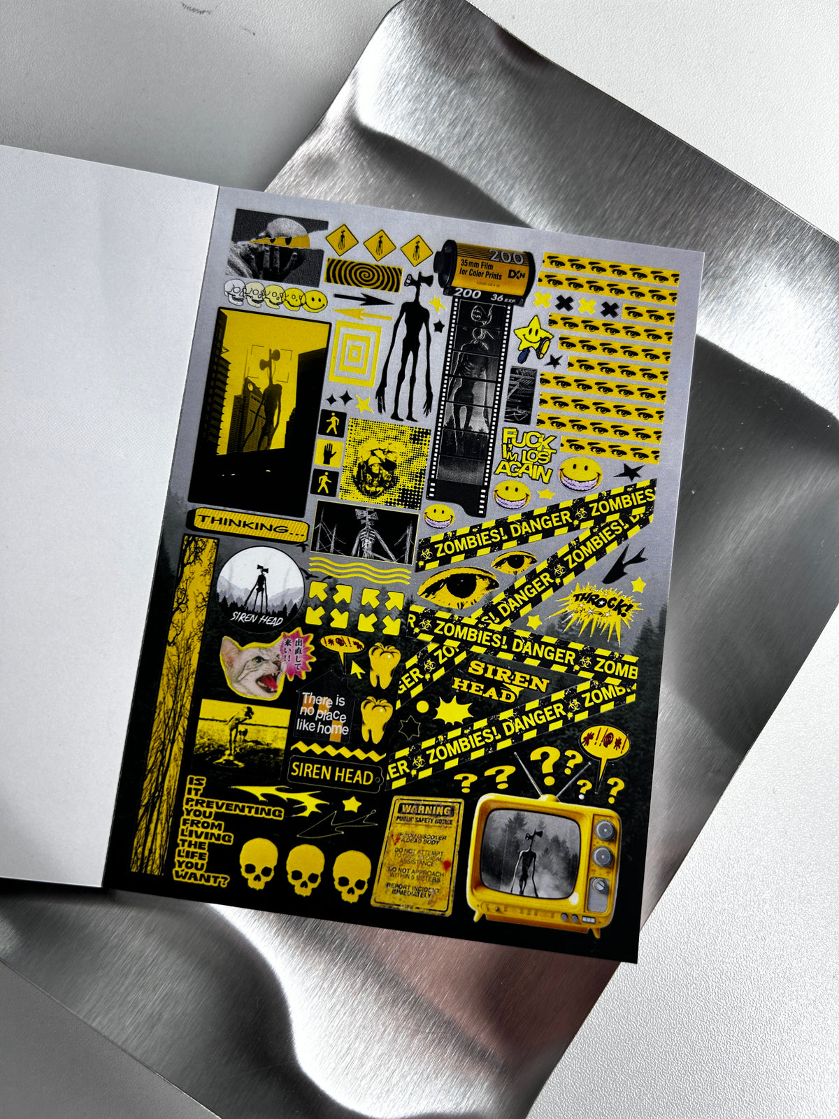 【Limited-Edition】40pages Phobia Sticker Book