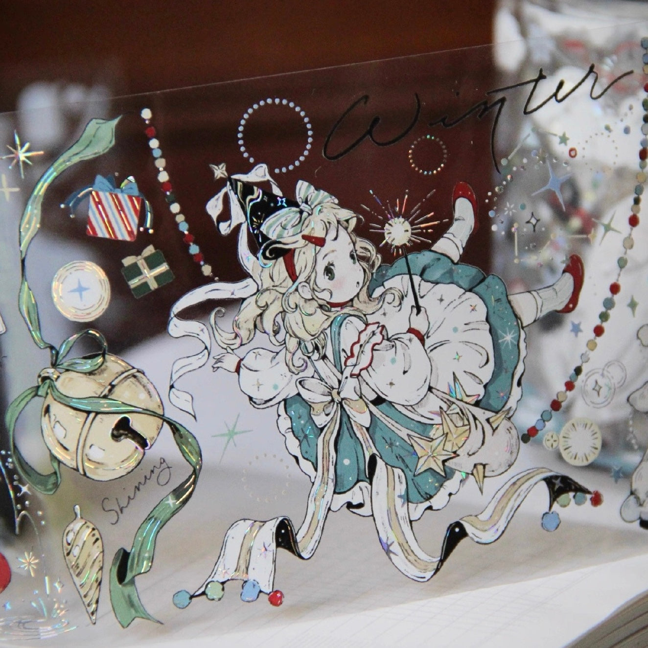 1.28M Little Witch Sticker Roll