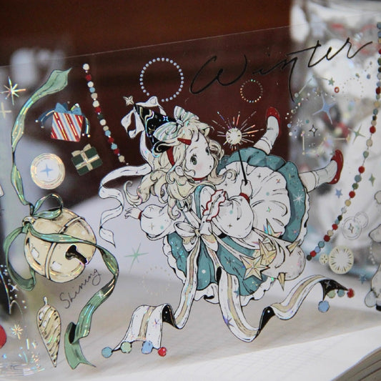 1.28M Little Witch Sticker Roll