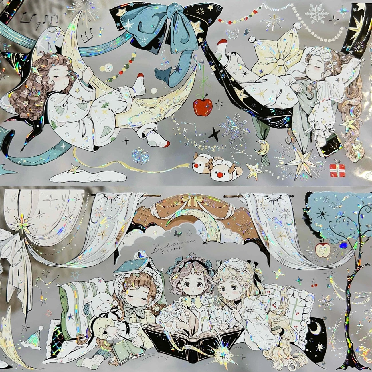 1.28M Little Witch Sticker Roll