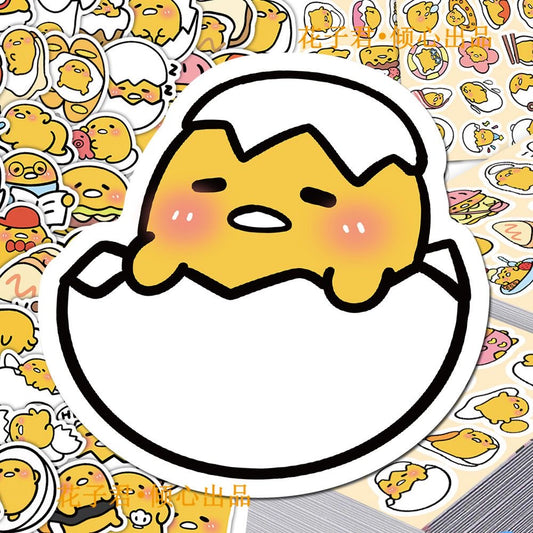 100Pcs Gudetama Cartoon Creative Stickers