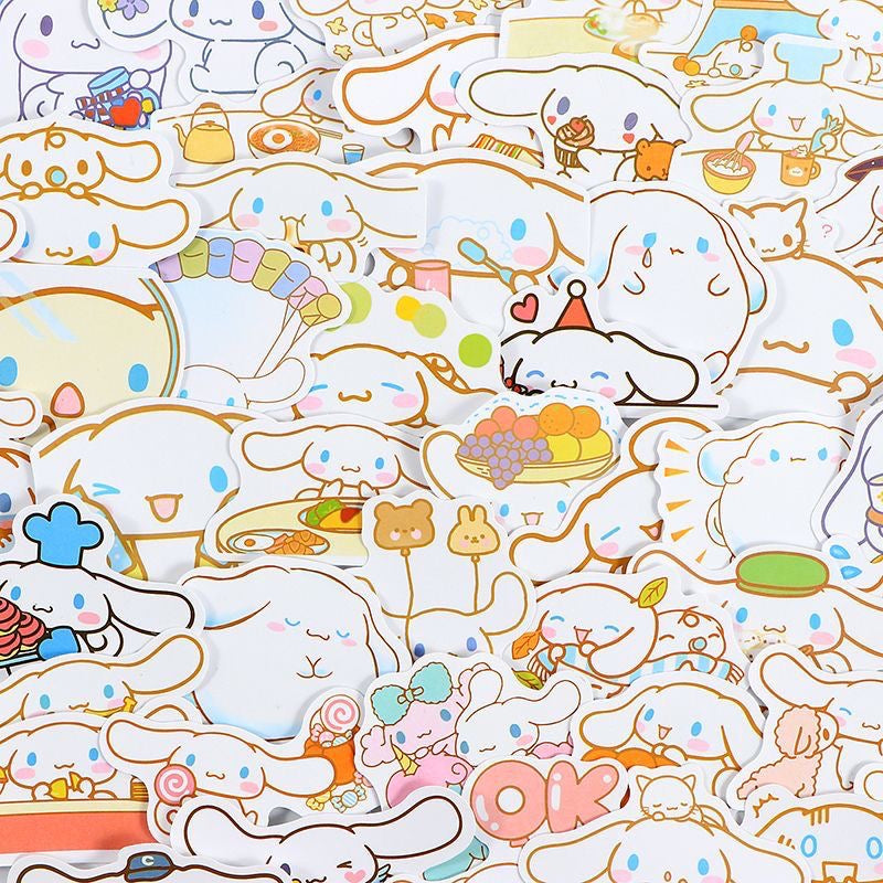 100Pcs Cinnamoroll Cartoon Creative Stickers
