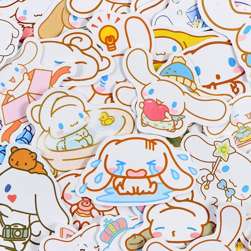 100Pcs Cinnamoroll Cartoon Creative Stickers