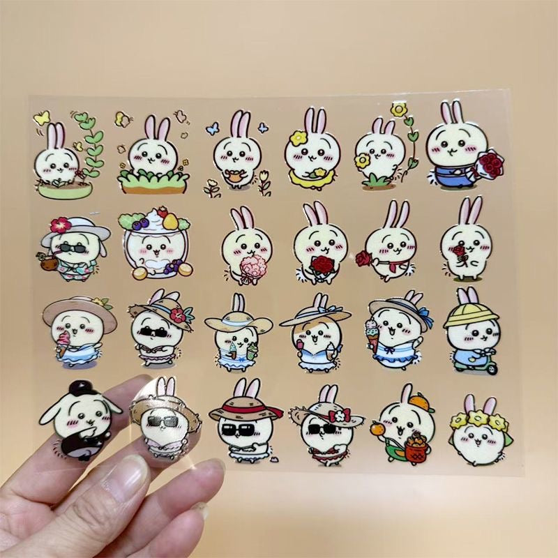 Chiikawa Transfer Sticker Set Of 8