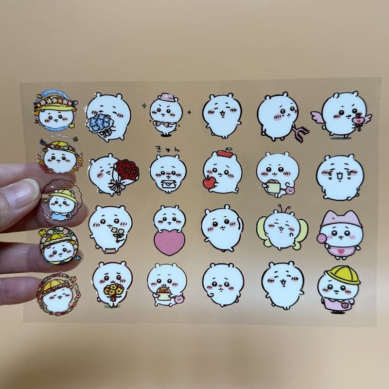 Chiikawa Transfer Sticker Set Of 8