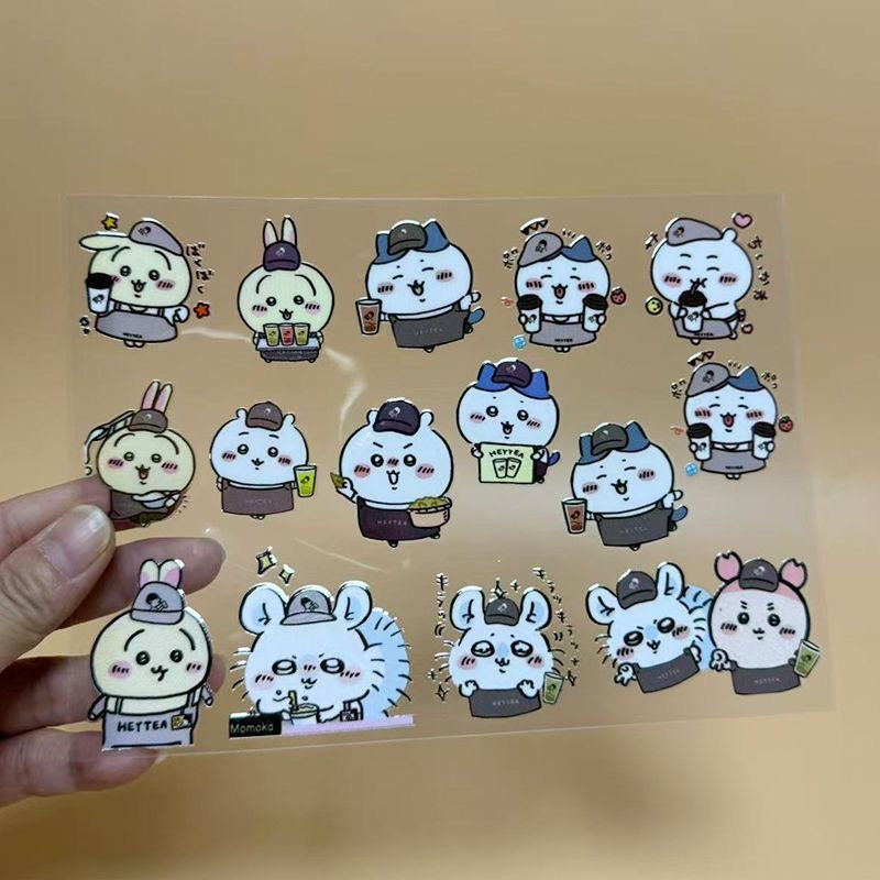 Chiikawa Transfer Sticker Set Of 8