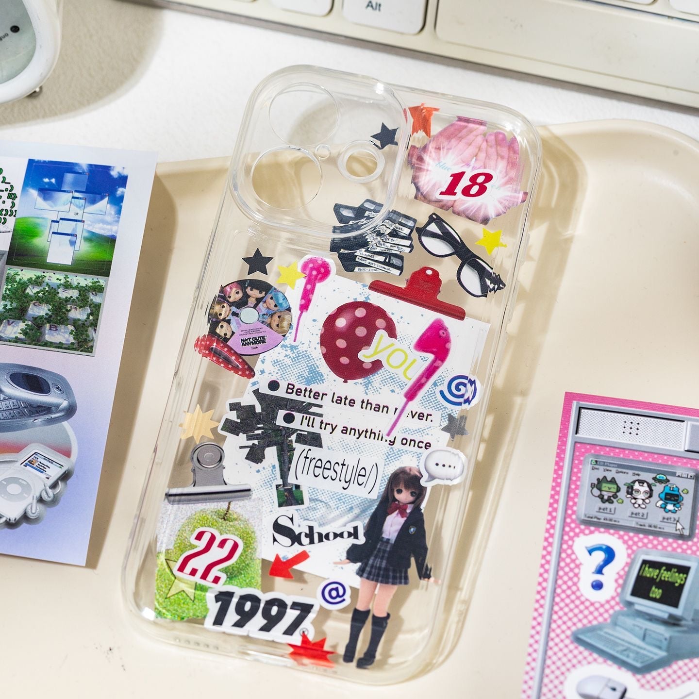 20Pages Colorful Bazaar Sticker Book