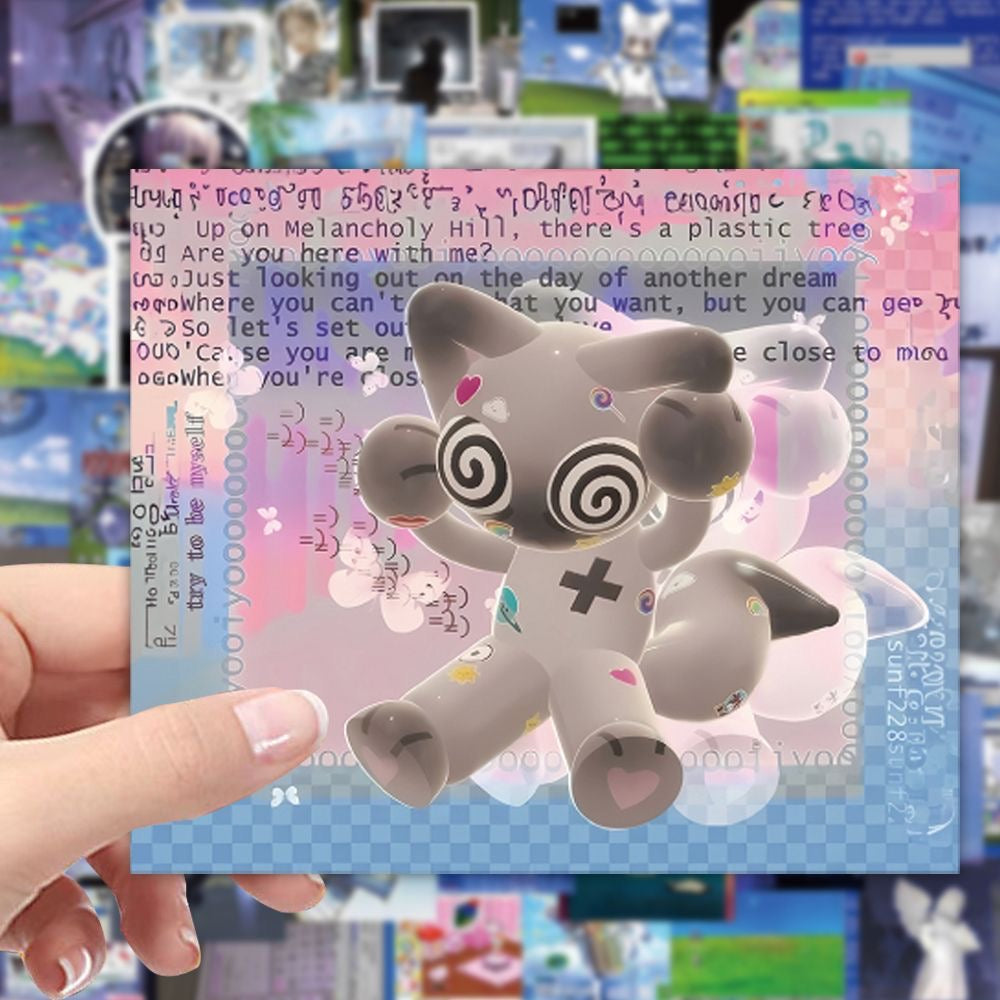 103Pcs Webcore Style Waterproof Stickers