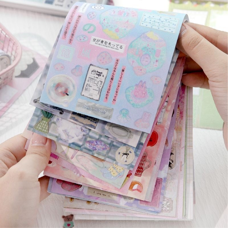 30Pages Virtual Garden Sticker Book