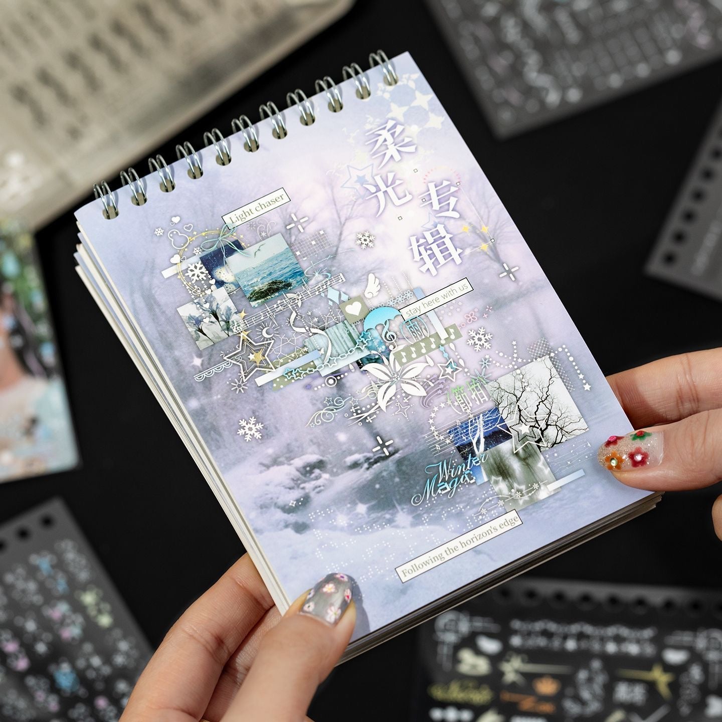 30Pages Soft Light Album Sticker Book
