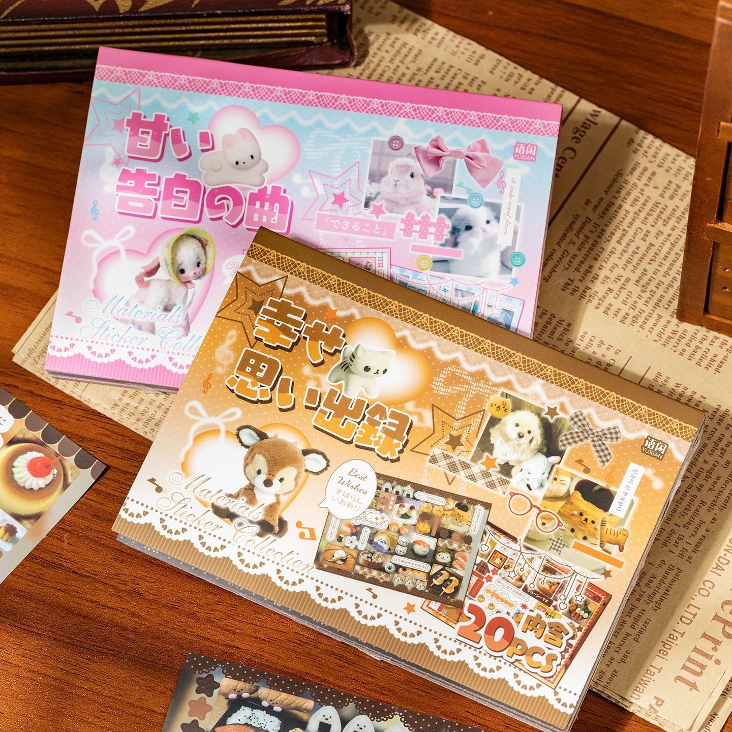 20Pages Confession Song Sticker Book