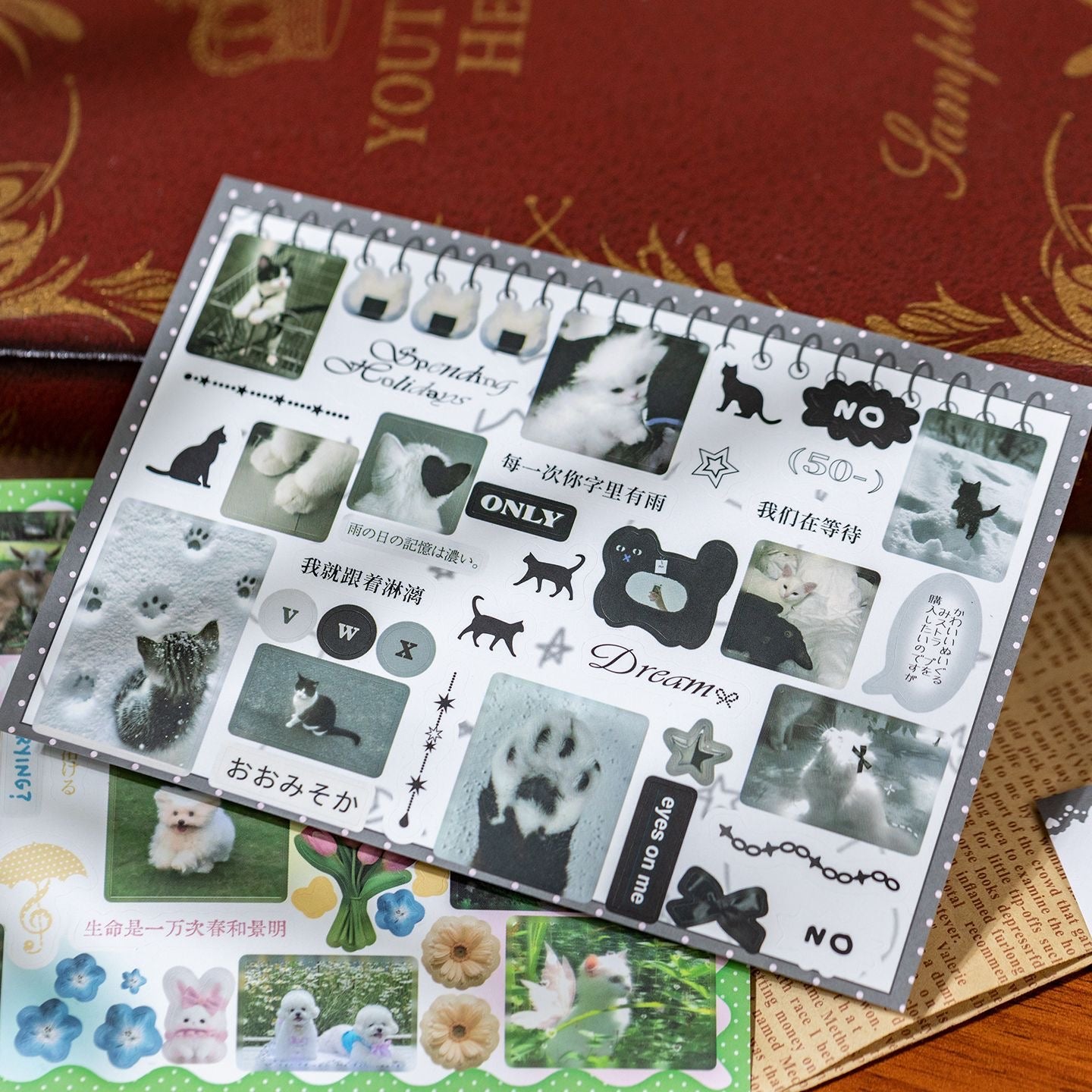 20Pages Confession Song Sticker Book