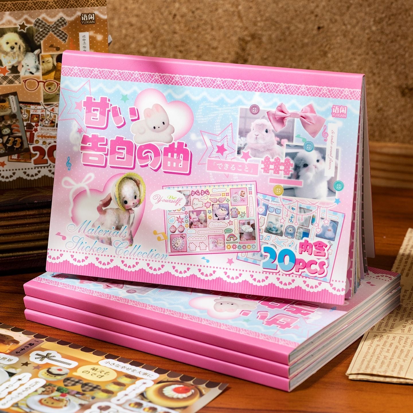 20Pages Confession Song Sticker Book