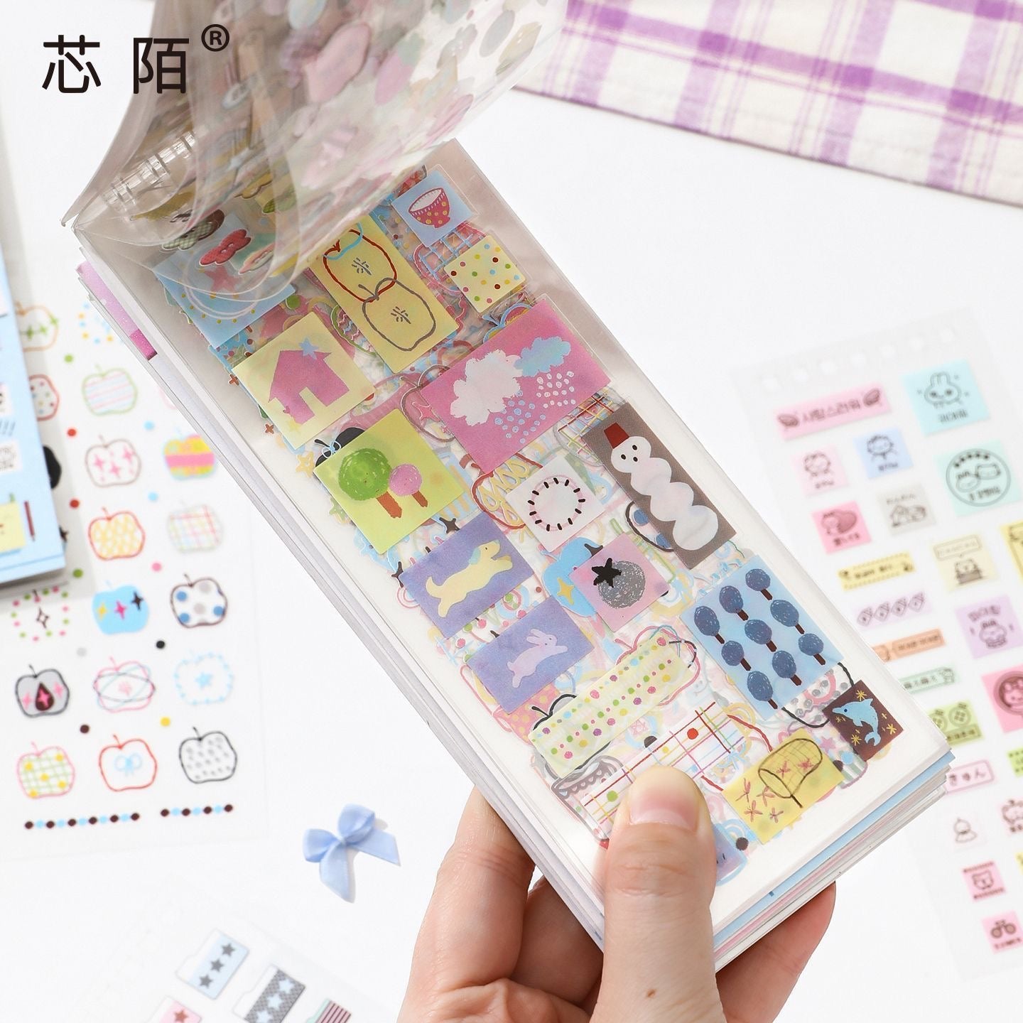 20Pages Momentary Deco Sticker Book