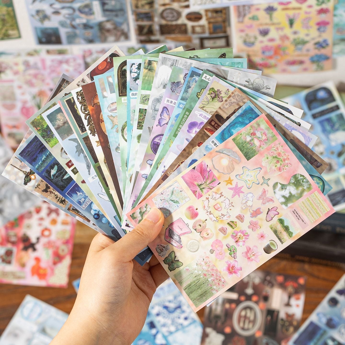 30Pages Old Dreams Of Starlight Sticker Book