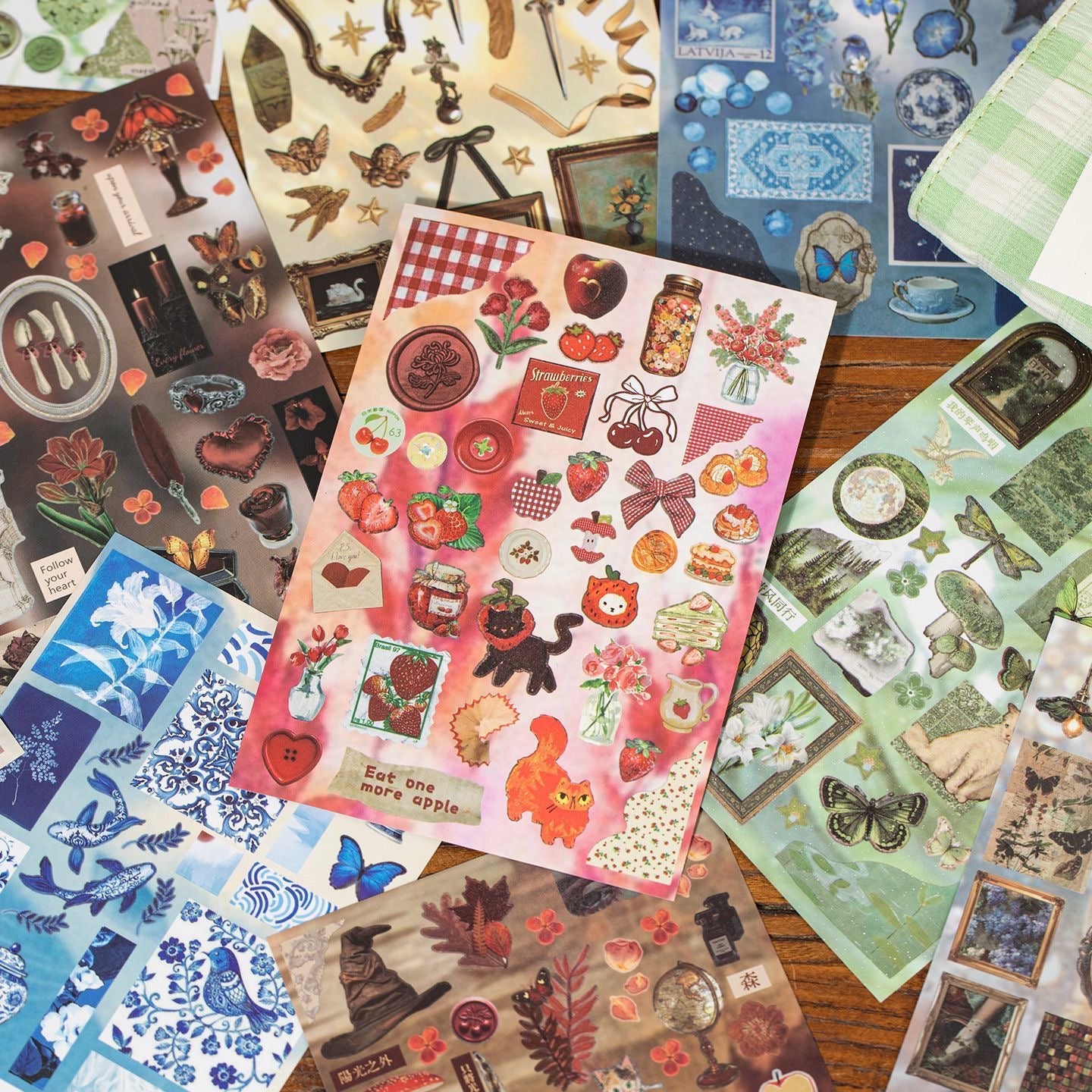 30Pages Old Dreams Of Starlight Sticker Book