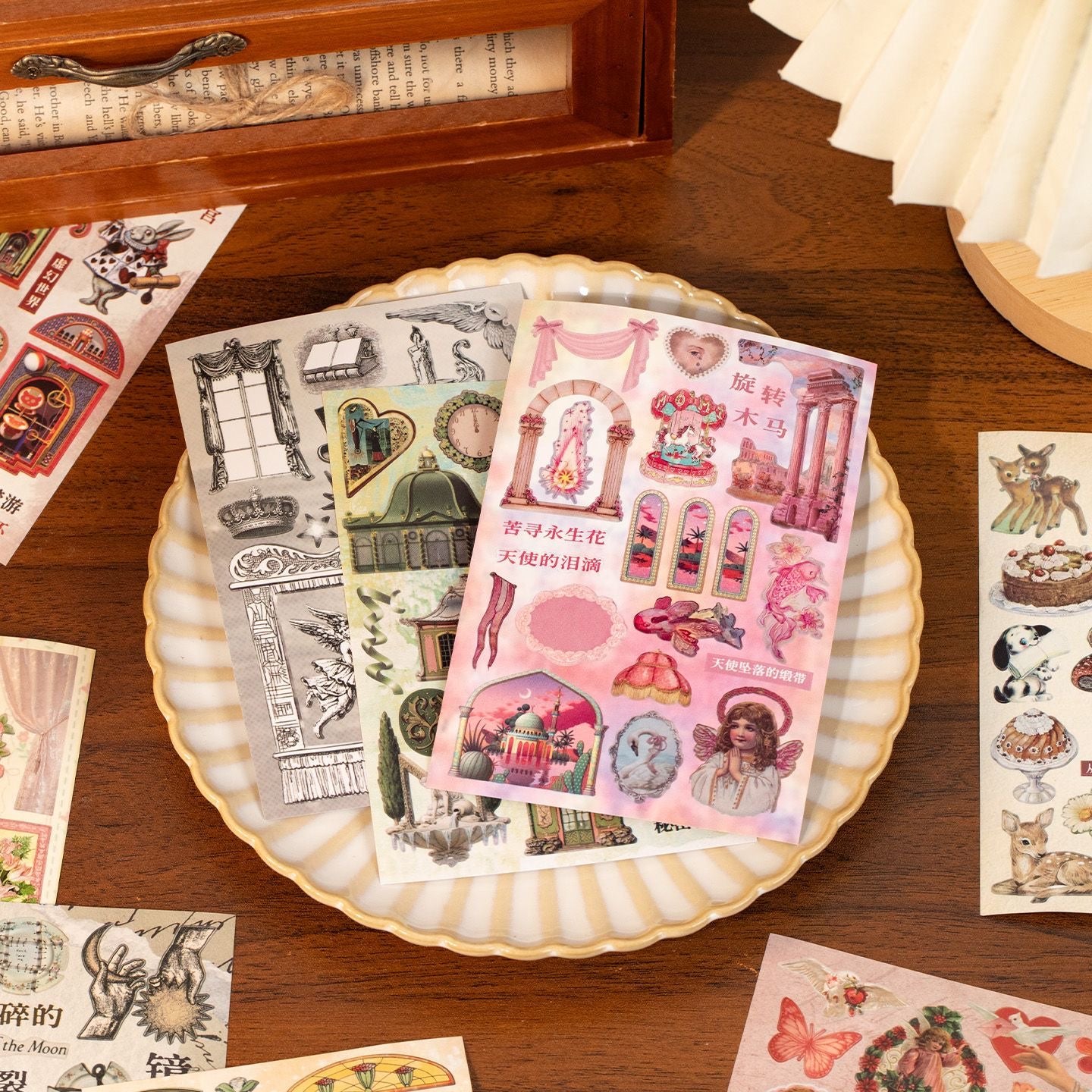 30Pages Vanity Fair Sticker Book